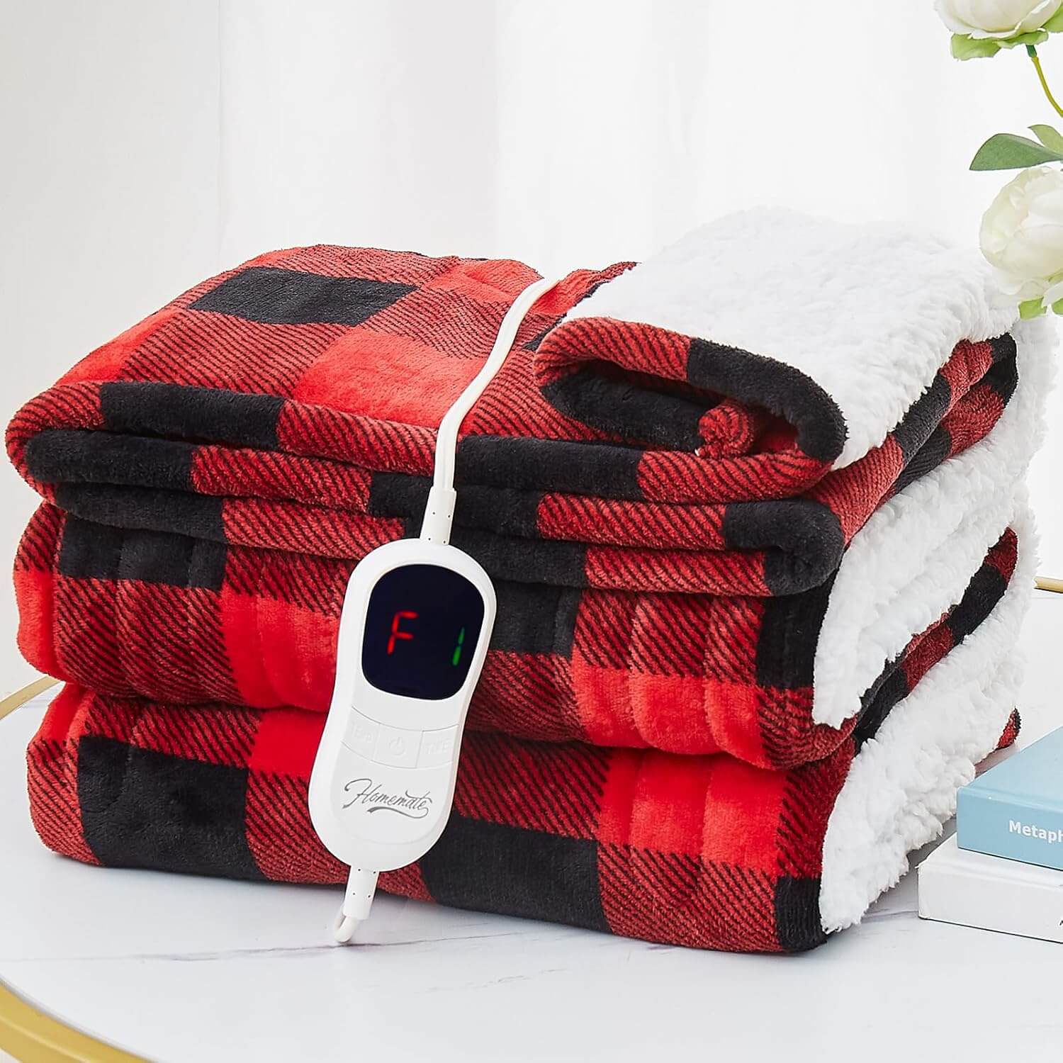 Homemate Electric Blanket Heated Throw