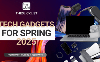 Tech Gadgets for Spring 2025: Simplify Your Life with These Innovations
